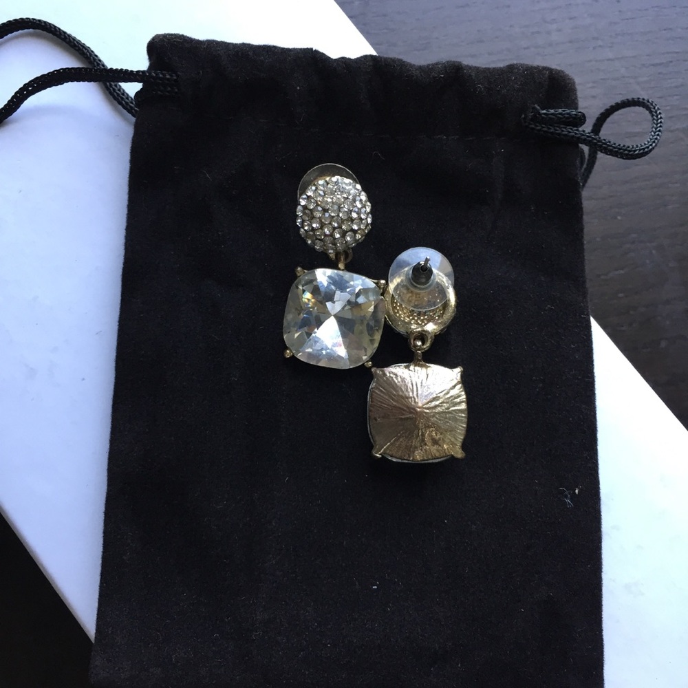 Crystal/Pave Earring Set - Picture 3 of 6